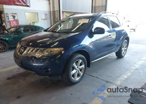 2009 Nissan Murano Sl z USA, uszkodzony, nr VIN JN8AZ18WX9W123070